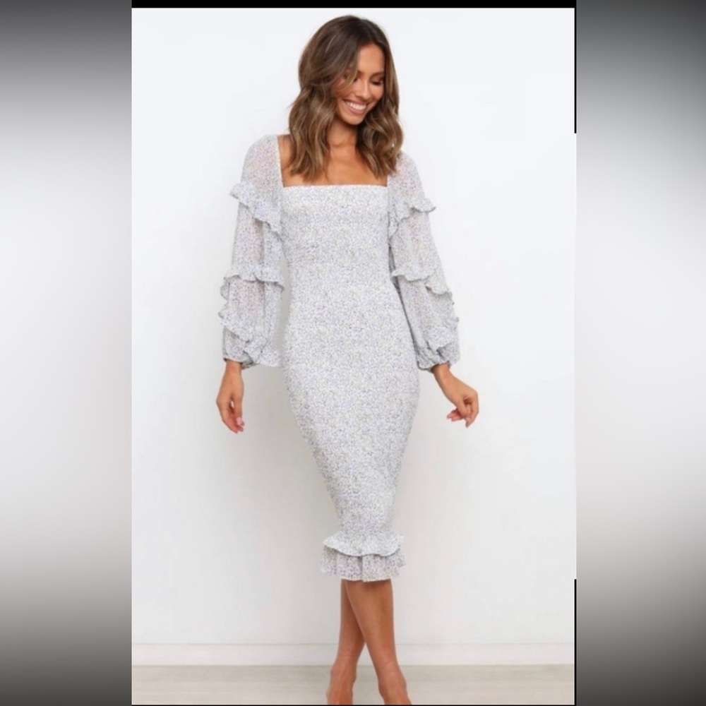 Petal + Pup Leia Dress Blue